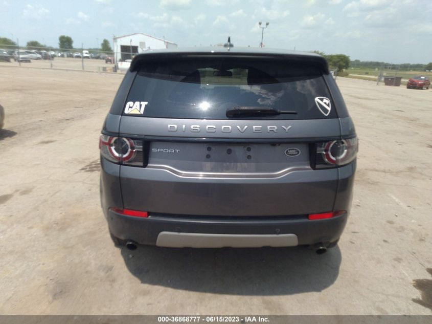 2015 LAND ROVER DISCOVERY SPORT HSE - SALCR2BG7FH537749