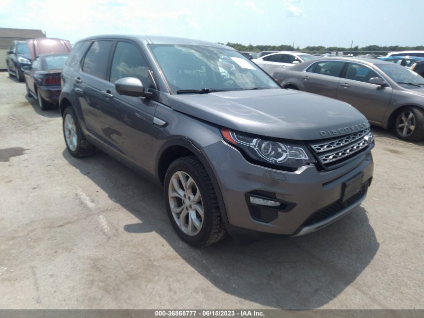 2015 LAND ROVER DISCOVERY SPORT HSE - SALCR2BG7FH537749