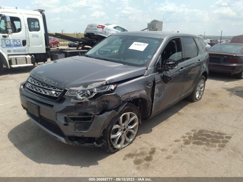 2015 LAND ROVER DISCOVERY SPORT HSE - SALCR2BG7FH537749
