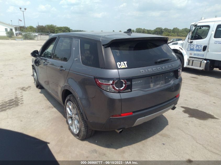 2015 LAND ROVER DISCOVERY SPORT HSE - SALCR2BG7FH537749