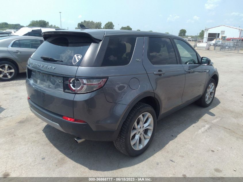 2015 LAND ROVER DISCOVERY SPORT HSE - SALCR2BG7FH537749