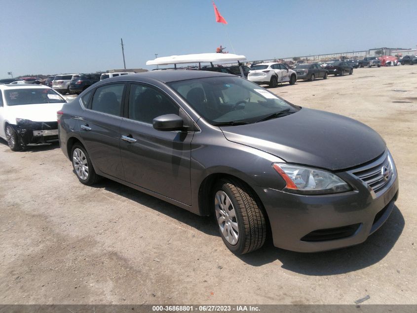 2015 NISSAN SENTRA S/SV/SR/SL - 3N1AB7AP4FY352843