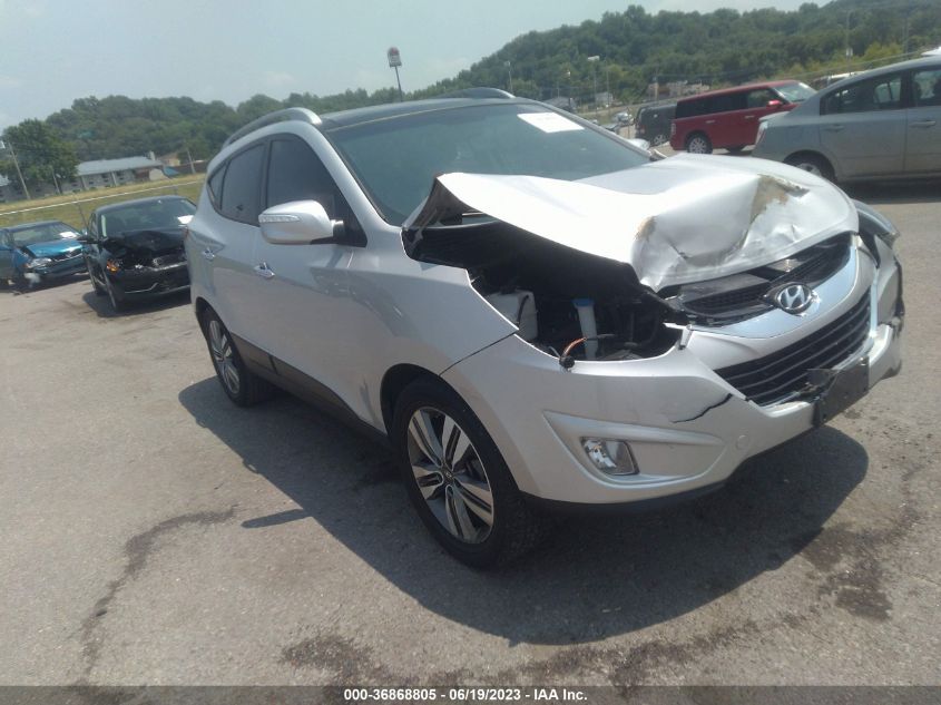 2014 HYUNDAI TUCSON LIMITED - KM8JU3AG3EU907102