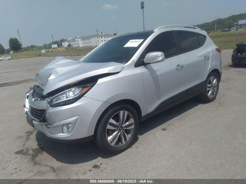 2014 HYUNDAI TUCSON LIMITED - KM8JU3AG3EU907102