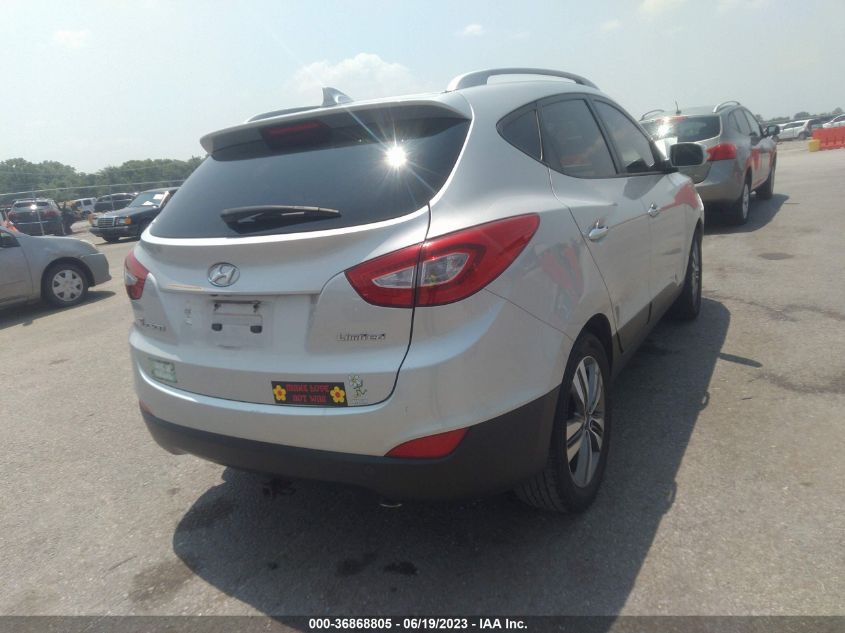 2014 HYUNDAI TUCSON LIMITED - KM8JU3AG3EU907102