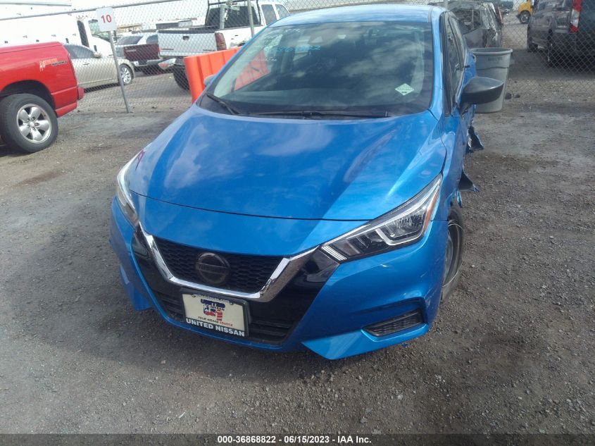2020 NISSAN VERSA S - 3N1CN8DV5LL836948