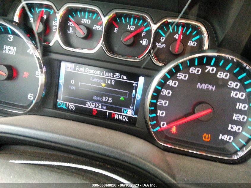 2019 CHEVROLET SILVERADO 1500 LD LT 2GCVKPEC6K1186484