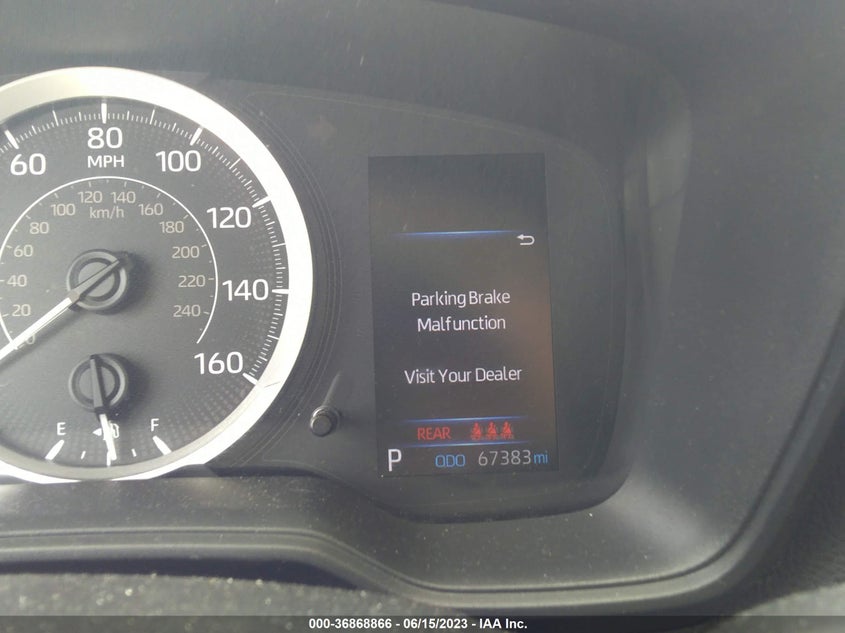 VIN 5YFEPRAE3LP117422 2020 TOYOTA COROLLA LE