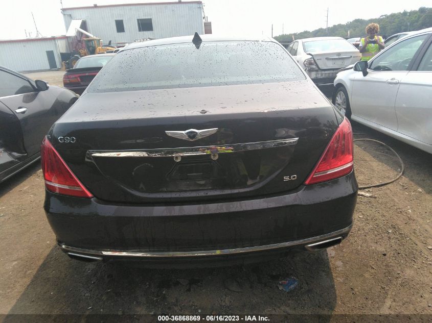 2017 GENESIS G90 5.0L ULTIMATE KMHG54JH2HU024697