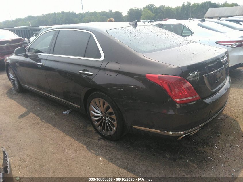 2017 GENESIS G90 5.0L ULTIMATE KMHG54JH2HU024697