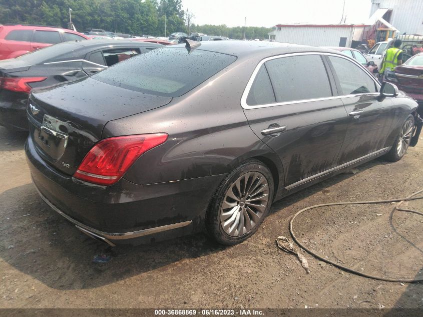 2017 GENESIS G90 5.0L ULTIMATE KMHG54JH2HU024697