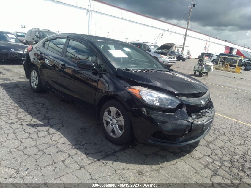 2015 KIA FORTE LX - KNAFK4A67F5332590