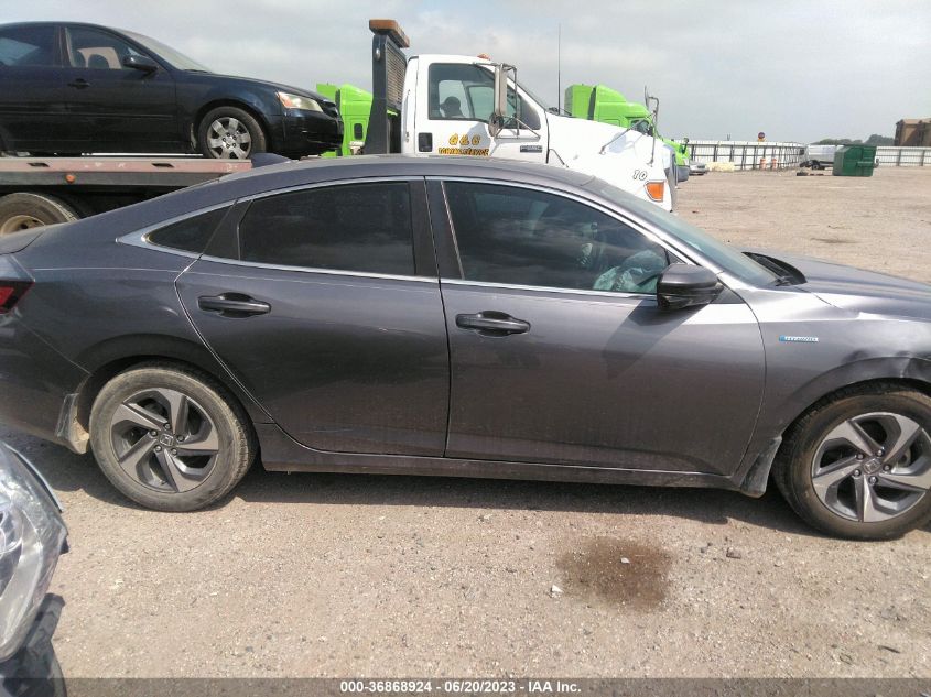 2019 HONDA INSIGHT EX 19XZE4F54KE033421
