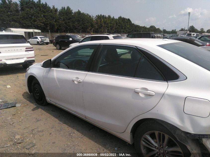 2017 TOYOTA CAMRY SE - 4T1BF1FK4HU619853