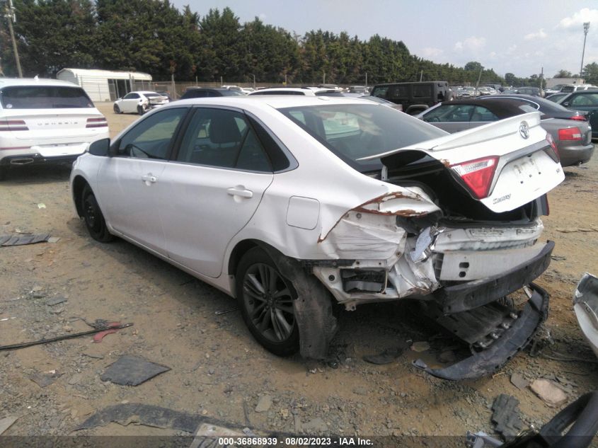 2017 TOYOTA CAMRY SE - 4T1BF1FK4HU619853
