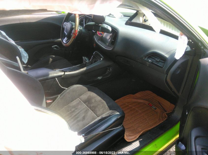 2015 DODGE CHALLENGER R/T SCAT PACK - 2C3CDZFJXFH850314