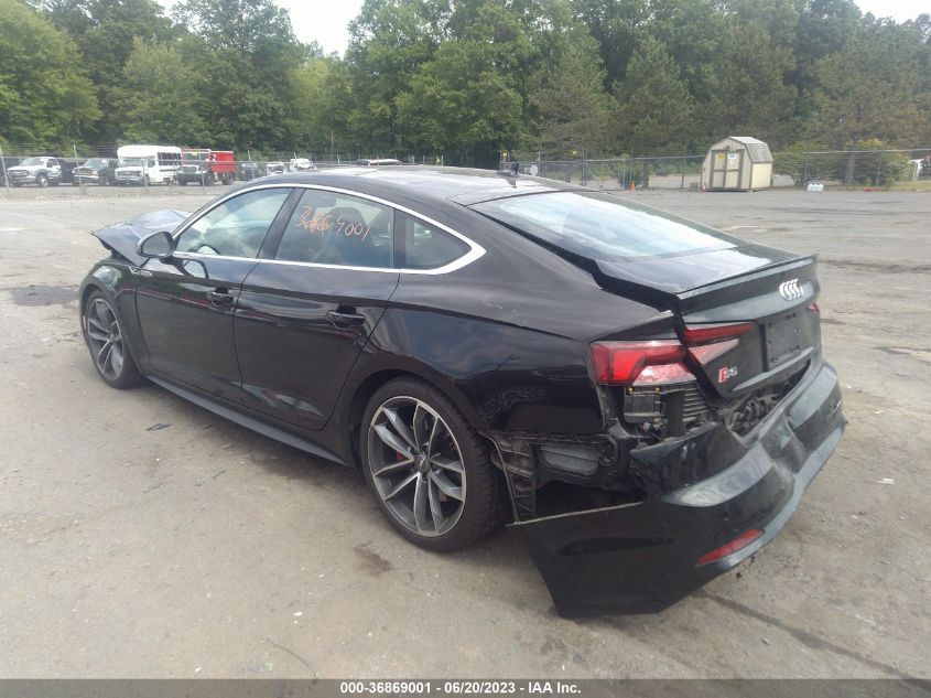 2018 AUDI S5 SPORTBACK PREMIUM PLUS WAUB4CF53JA131711