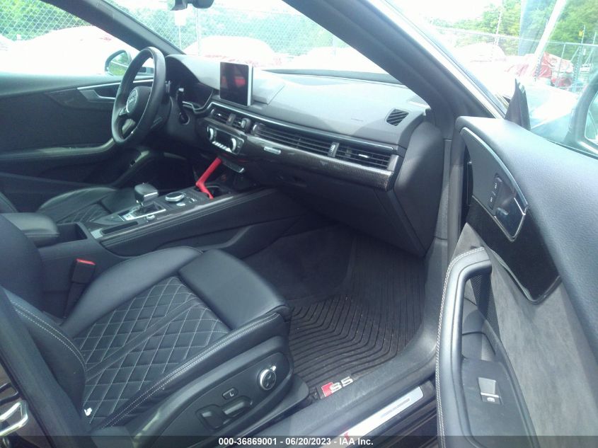 2018 AUDI S5 SPORTBACK PREMIUM PLUS WAUB4CF53JA131711