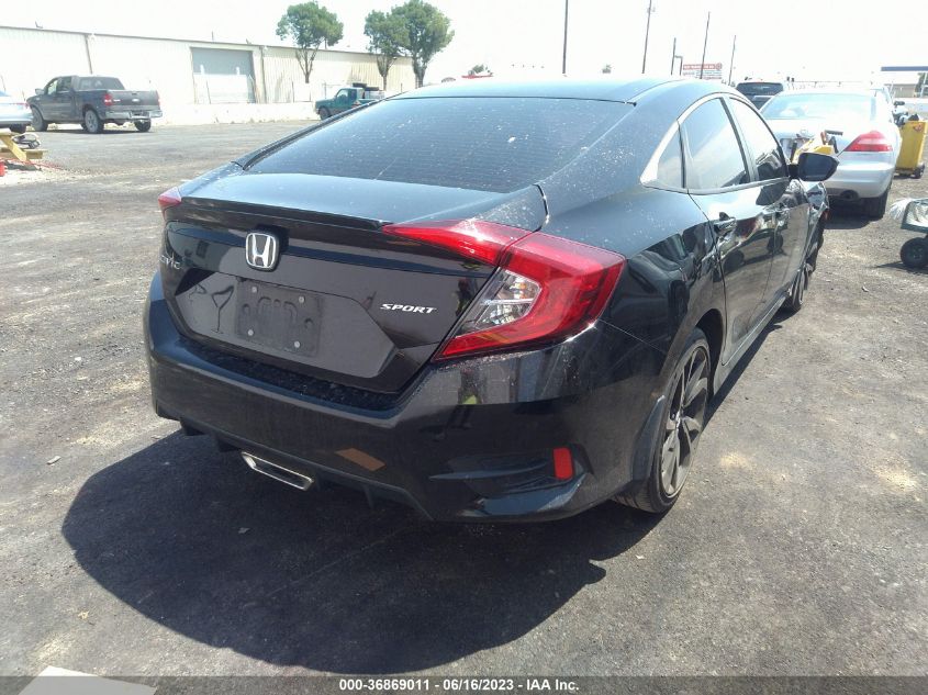 2019 HONDA CIVIC SEDAN SPORT - 2HGFC2F86KH525784