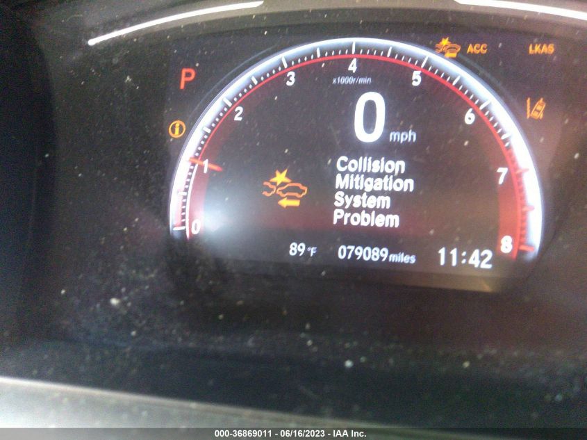2019 HONDA CIVIC SEDAN SPORT - 2HGFC2F86KH525784