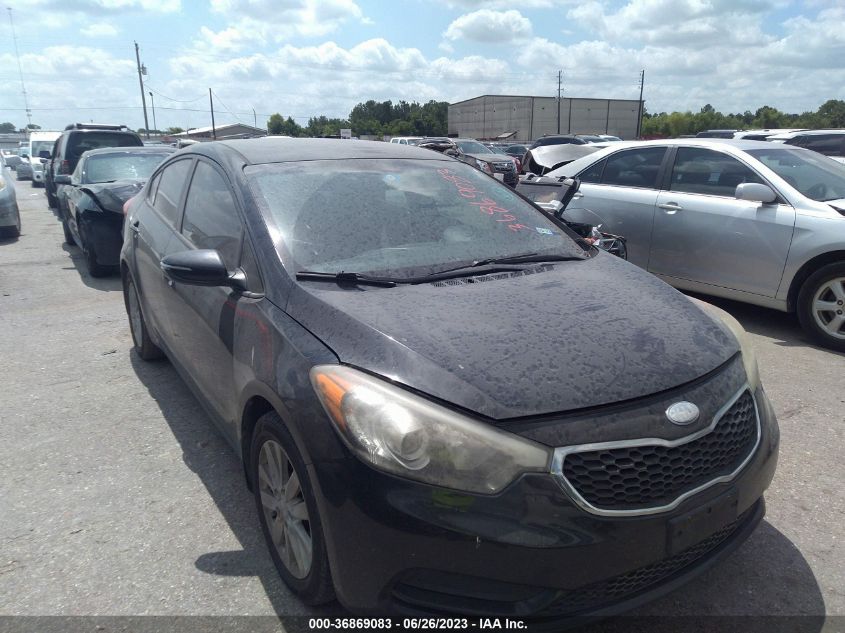 2014 KIA FORTE LX - KNAFX4A65E5060881
