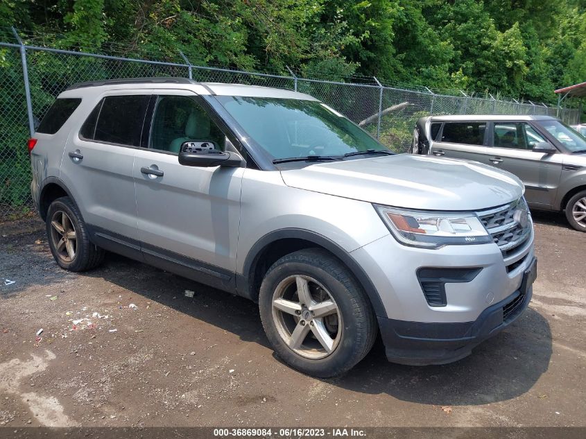 2018 FORD EXPLORER - 1FM5K8BH7JGC52205