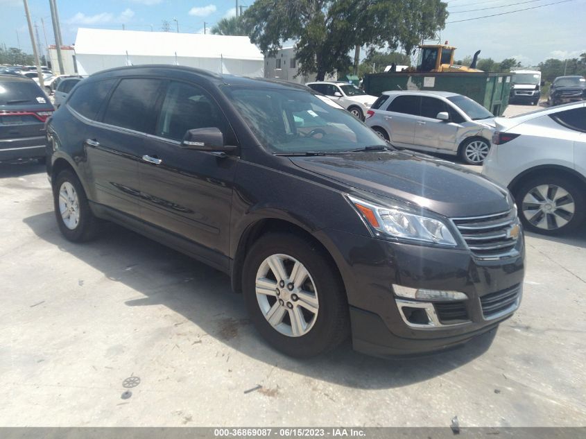 2014 CHEVROLET TRAVERSE LT - 1GNKRHKD7EJ121484