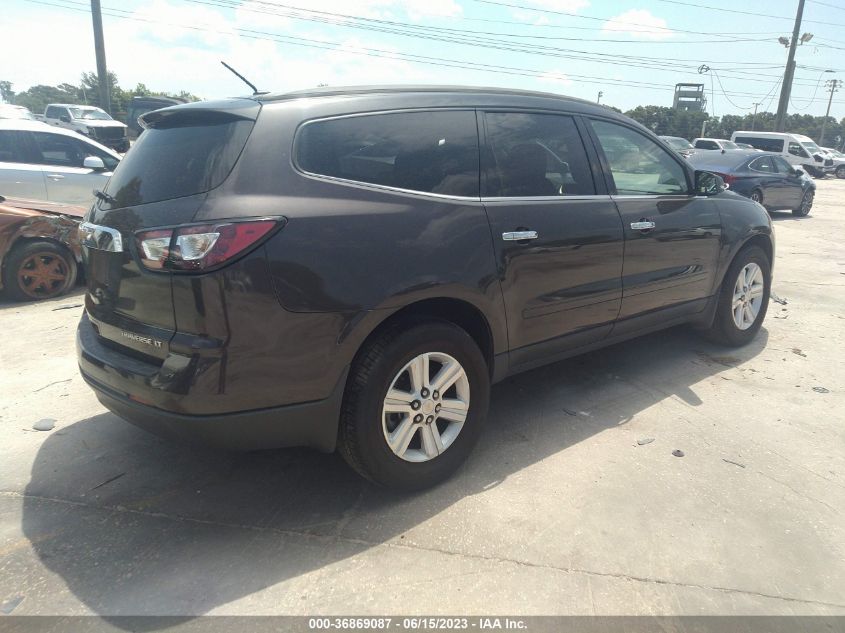 2014 CHEVROLET TRAVERSE LT - 1GNKRHKD7EJ121484