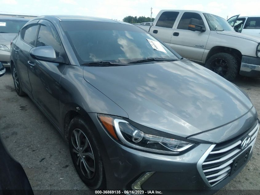 2017 HYUNDAI ELANTRA SE - KMHD74LF9HU391802