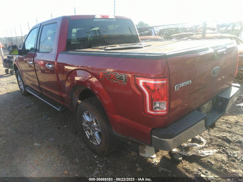 2016 FORD F-150 XLT/XL/LARIAT/PLATINUM - 1FTEW1EF9GKE08308