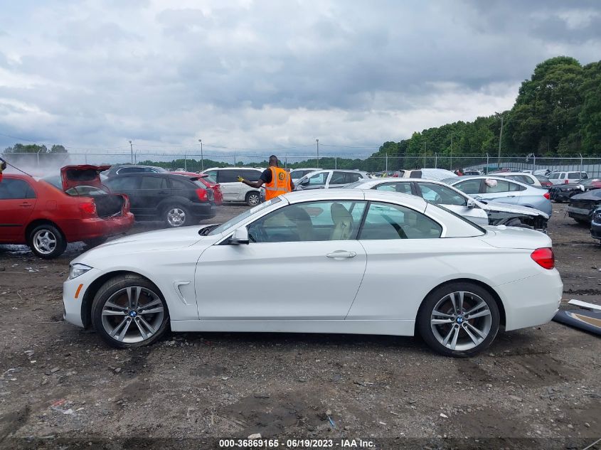 2017 BMW 4 SERIES 430I - WBA4U7C50H5H18989