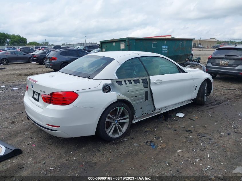 2017 BMW 4 SERIES 430I - WBA4U7C50H5H18989