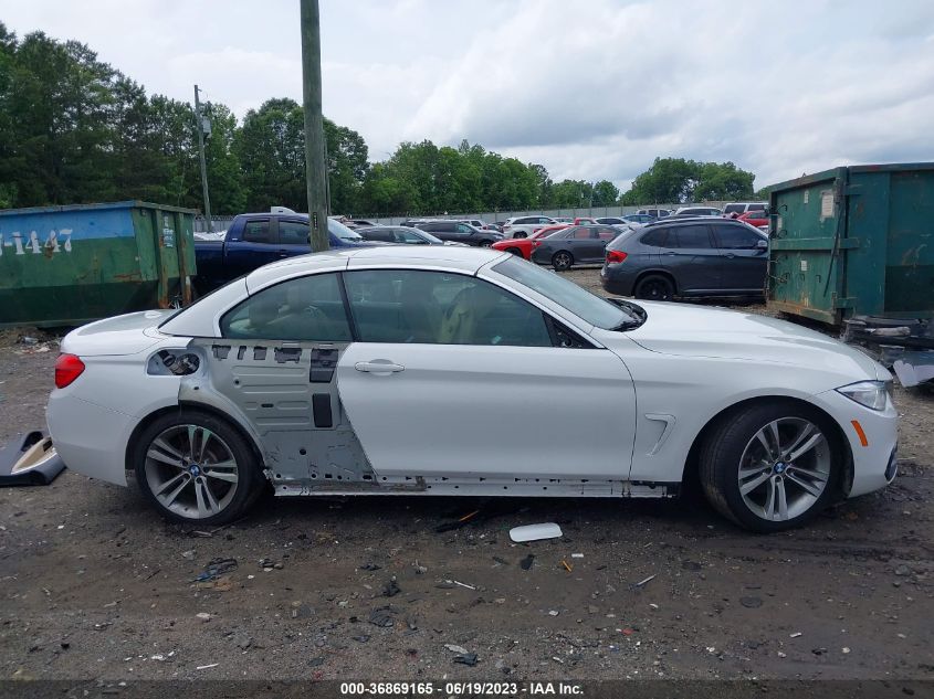 2017 BMW 4 SERIES 430I - WBA4U7C50H5H18989