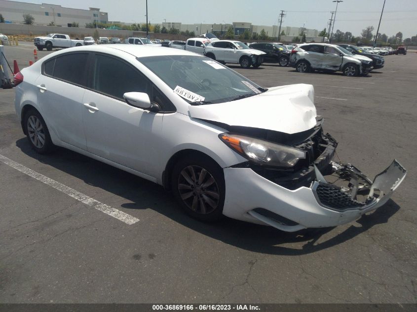 2016 KIA FORTE LX - KNAFX4A62G5564470