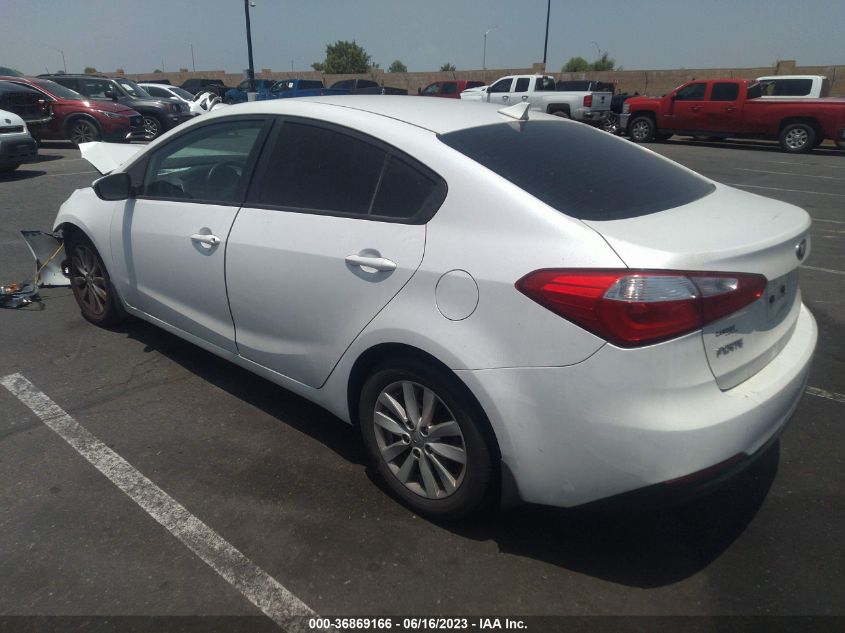 2016 KIA FORTE LX - KNAFX4A62G5564470