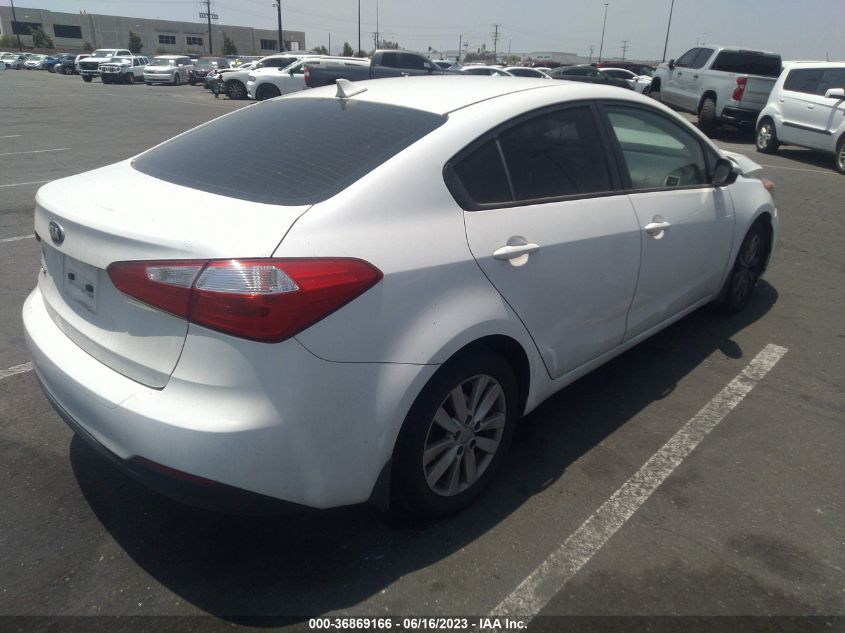 2016 KIA FORTE LX - KNAFX4A62G5564470