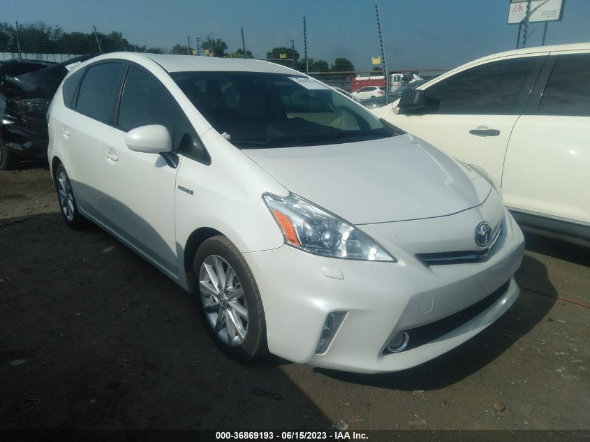 2013 TOYOTA PRIUS V TWO/THREE/FIVE - JTDZN3EU1D3200511