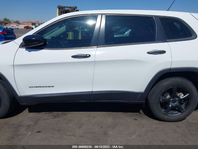 2016 JEEP CHEROKEE SPORT - 1C4PJLABXGW208150
