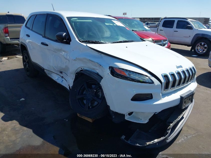 2016 JEEP CHEROKEE SPORT - 1C4PJLABXGW208150