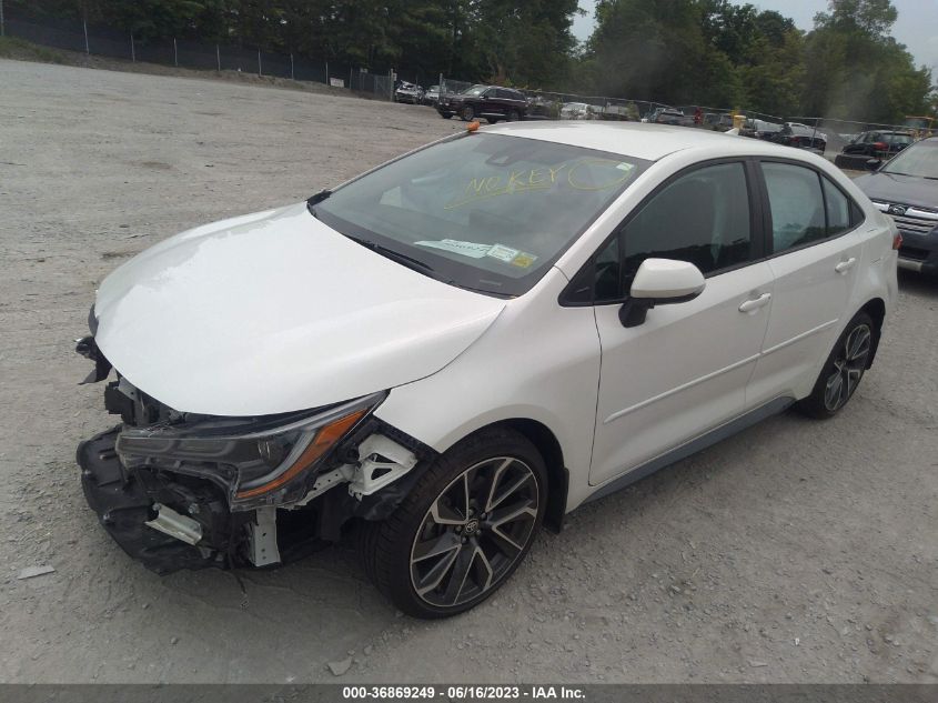 2020 TOYOTA COROLLA SE/NIGHTSHADE - 5YFS4RCE5LP044448