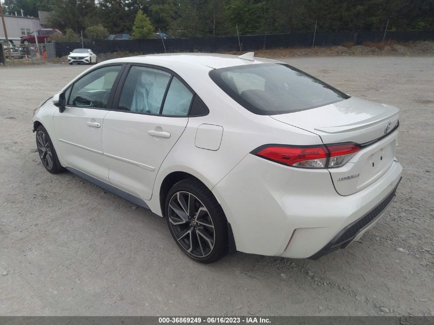2020 TOYOTA COROLLA SE/NIGHTSHADE - 5YFS4RCE5LP044448