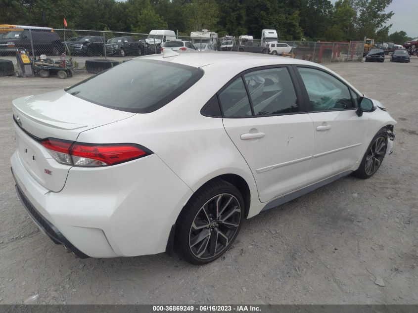 2020 TOYOTA COROLLA SE/NIGHTSHADE - 5YFS4RCE5LP044448