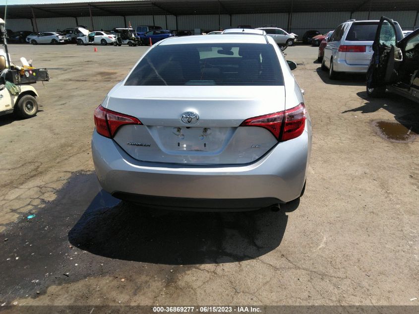 2018 TOYOTA COROLLA L/LE/XLE/SE/XSE - 2T1BURHE9JC002547