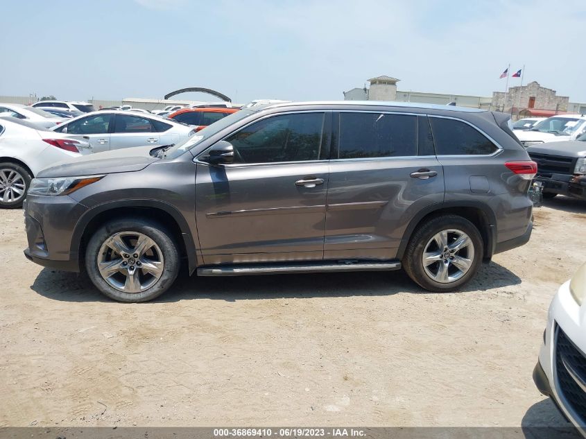 2018 TOYOTA HIGHLANDER LIMITED - 5TDYZRFH2JS285762