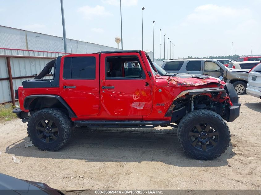 2015 JEEP WRANGLER UNLIMITED SPORT - 1C4HJWDG6FL676373