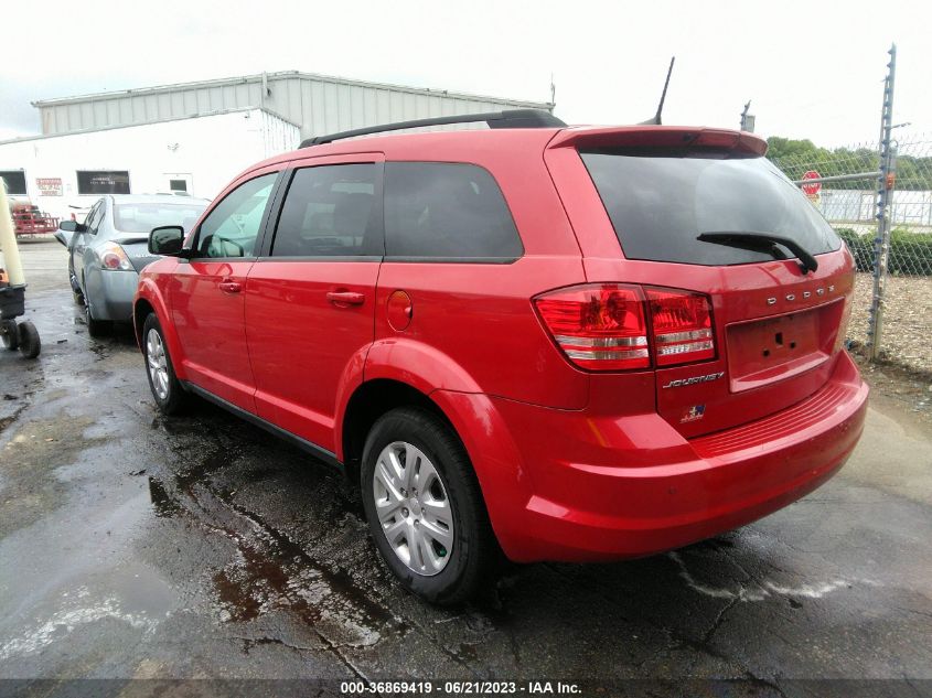 2020 DODGE JOURNEY SE VALUE - 3C4PDCAB0LT266145