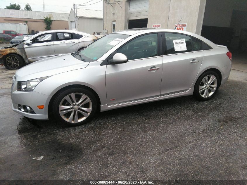 2014 CHEVROLET CRUZE LTZ - 1G1PG5SB2E7384683