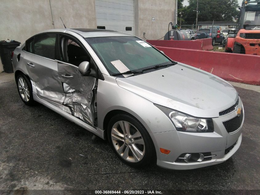 2014 CHEVROLET CRUZE LTZ - 1G1PG5SB2E7384683