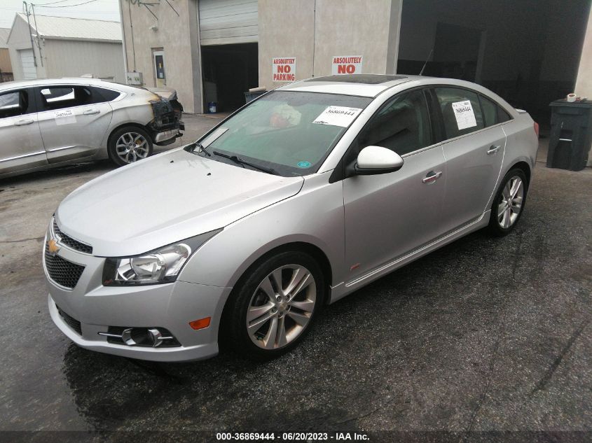 2014 CHEVROLET CRUZE LTZ - 1G1PG5SB2E7384683