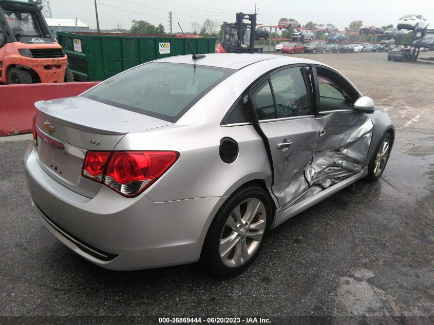 2014 CHEVROLET CRUZE LTZ - 1G1PG5SB2E7384683